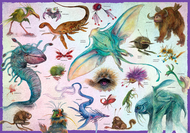 Jim Henson's The Dark Crystal Bestiary Puzzle and Book Set inside page 2