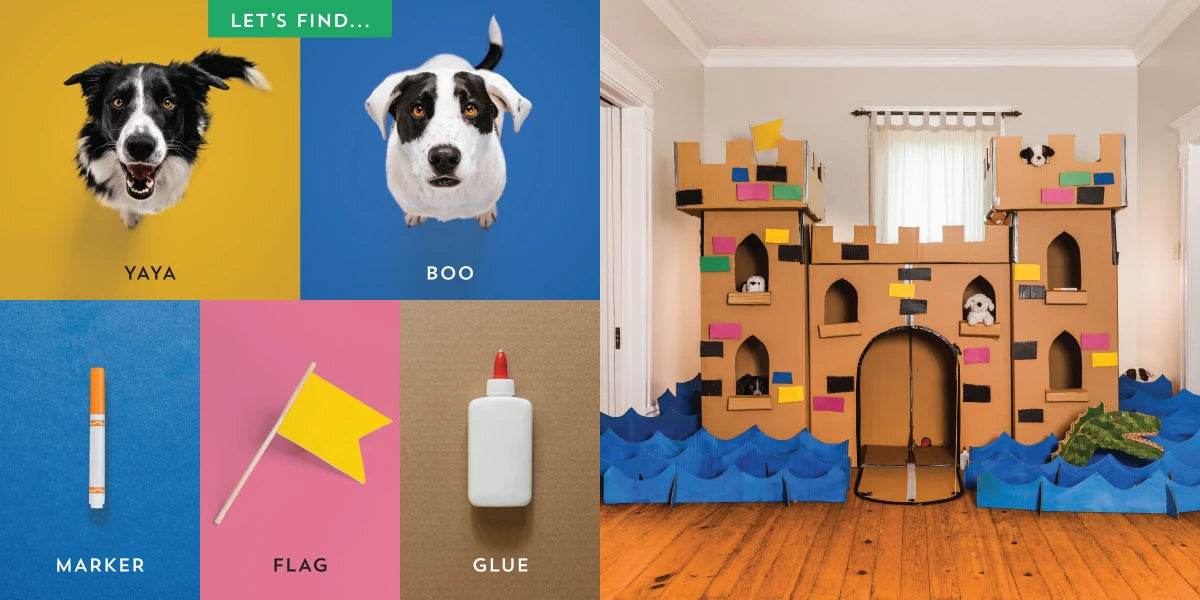 Let's Find Yaya and Boo at Home! US - Board book