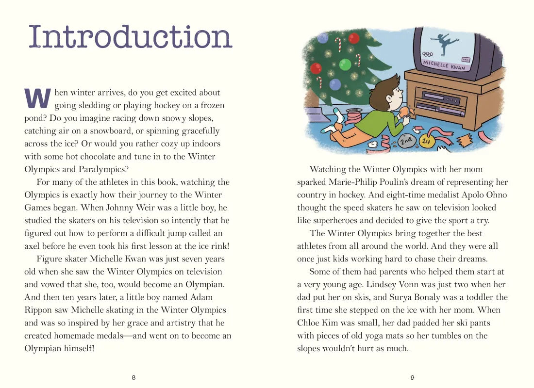 Kid Olympians: Winter US - Hardback