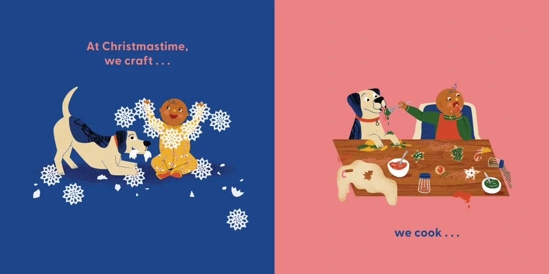 Dog's First Christmas US - Board book