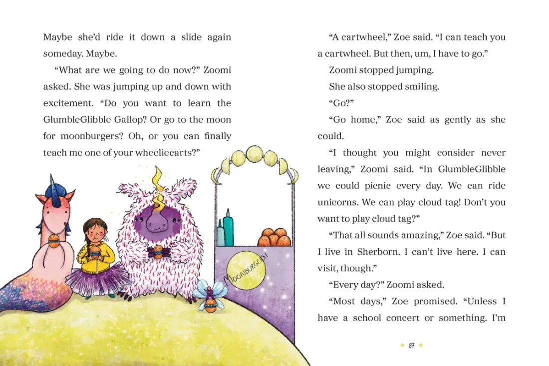 Zoomi and Zoe and the Tricky Turnaround US - Hardback