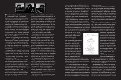 Patti Smith inside page 4