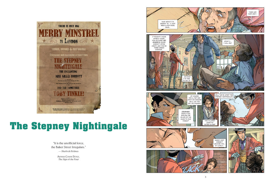 Baker Street Four, Vol. 2 inside page 1
