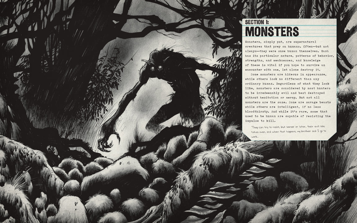 Supernatural: The Men of Letters Bestiary inside page 2