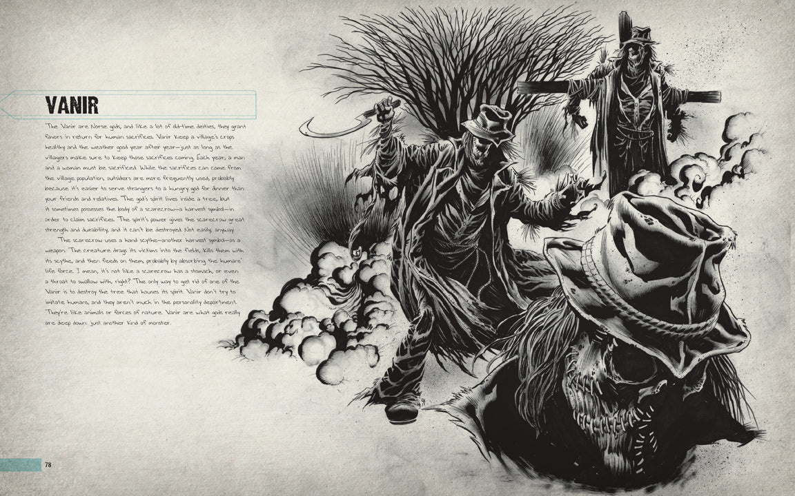 Supernatural: The Men of Letters Bestiary inside page 3