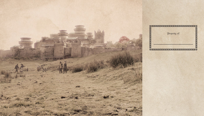 Game of Thrones: House Stark Ruled Pocket Journal inside page 2