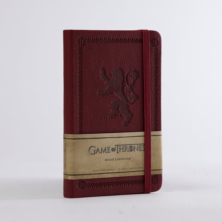 Game of Thrones: House Lannister Ruled Pocket Journal inside page 4