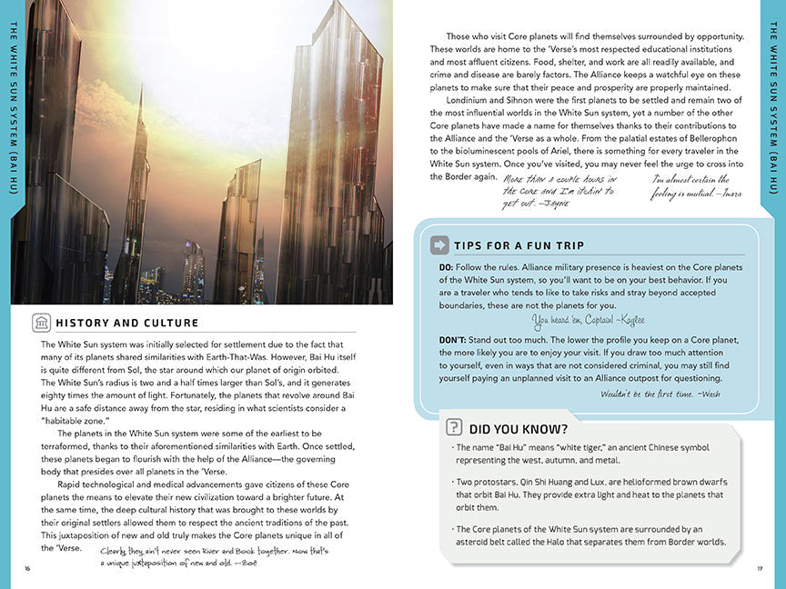 Hidden Universe Travel Guides: Firefly inside page 4