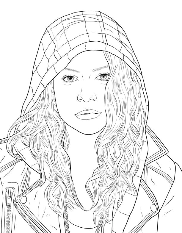 Orphan Black: The Official Coloring Book inside page 1