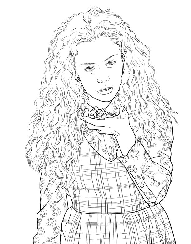 Orphan Black: The Official Coloring Book inside page 2