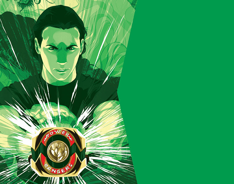 Power Rangers: Green Ranger Hardcover Ruled Journal inside page 1