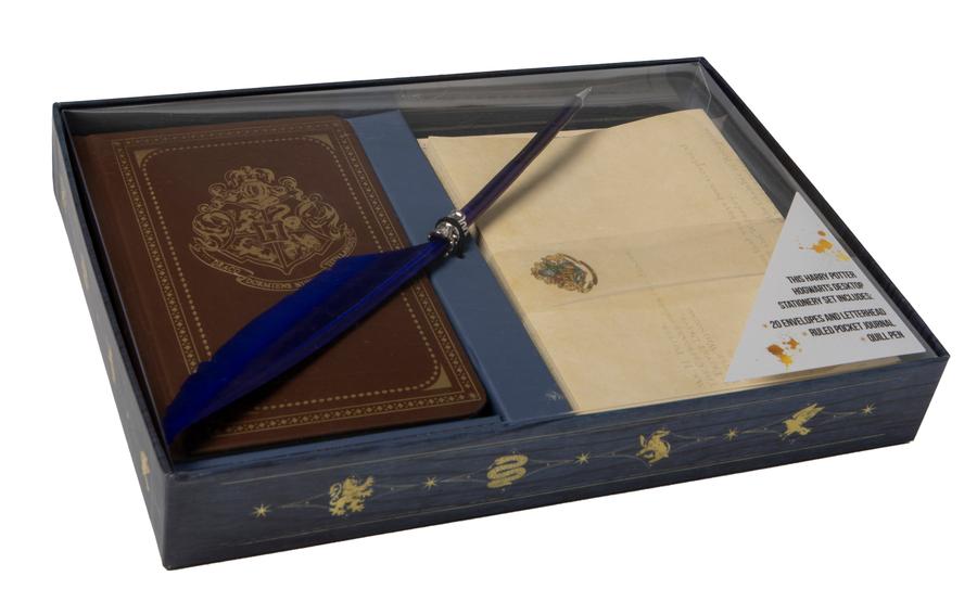 Harry Potter: Hogwarts School of Witchcraft and Wizardry Desktop Stationery Set (With Pen)-Fiction: general and literary-買書書 BuyBookBook