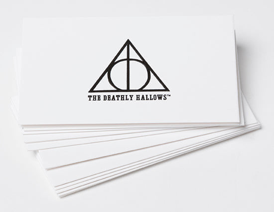 Harry Potter: Deathly Hallows Foil Gift Enclosure Cards (Set of 10) inside page 1