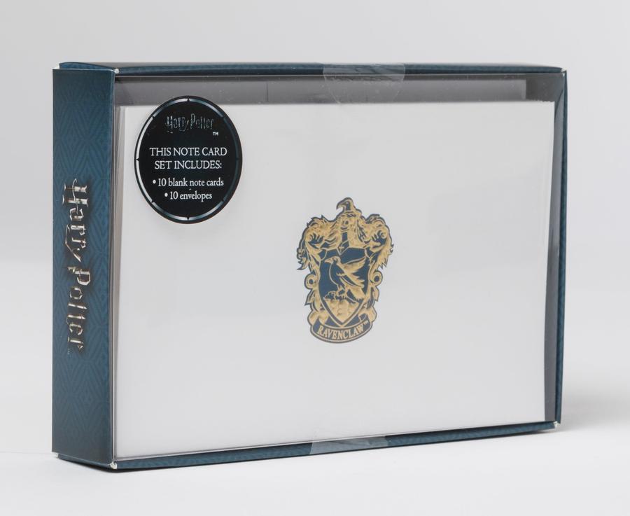 Harry Potter: Ravenclaw Foil Note Cards (Set of 10)-Film/ television/ radio and performing arts-買書書 BuyBookBook