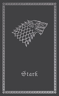Game of Thrones: House Stark: Desktop Stationery Set (With Pen) inside page 1