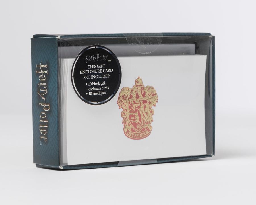 Harry Potter: Gryffindor Foil Gift Enclosure Cards (Set of 10)-Film/ television/ radio and performing arts-買書書 BuyBookBook