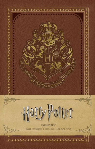 Harry Potter: Hogwarts Ruled Notebook-Art: general-買書書 BuyBookBook