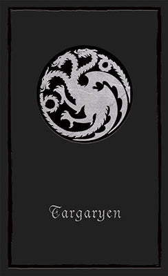 Game of Thrones: House Targaryen: Desktop Stationery Set (With Pen) inside page 1