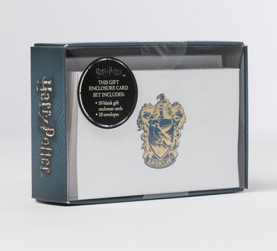 Harry Potter: Ravenclaw Foil Gift Enclosure Cards (Set of 10)-Film/ television/ radio and performing arts-買書書 BuyBookBook