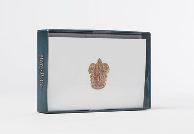 Harry Potter: Gryffindor Foil Note Cards (Set of 10)-Film/ television/ radio and performing arts-買書書 BuyBookBook
