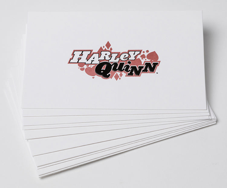 DC Comics: Harley Quinn Foil Note Cards (Set of 10) inside page 1