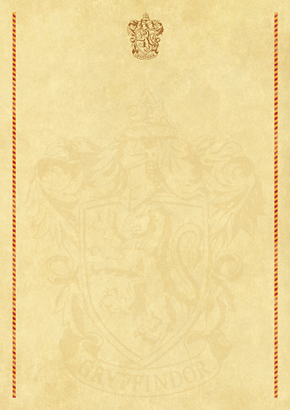 Harry Potter: Gryffindor Desktop Stationery Set (With Pen) inside page 2