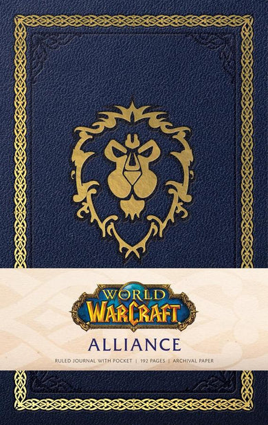 World of Warcraft: Alliance Hardcover Ruled Journal-Hobbies/ quizzes/ games-買書書 BuyBookBook