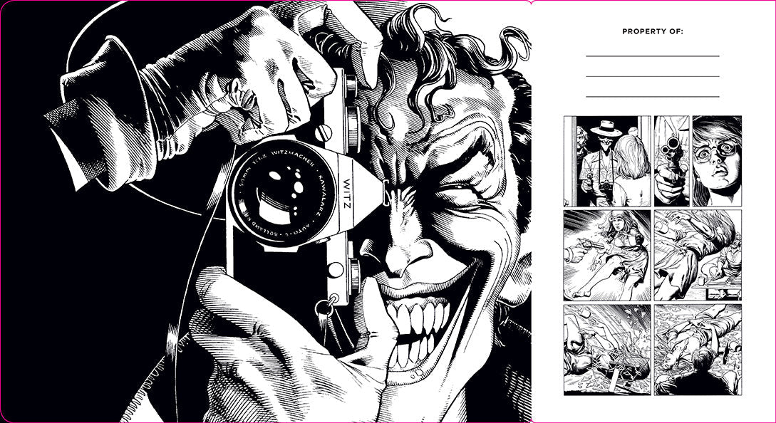 DC Comics: The Joker Hardcover Ruled Journal: Artist Edition inside page 1