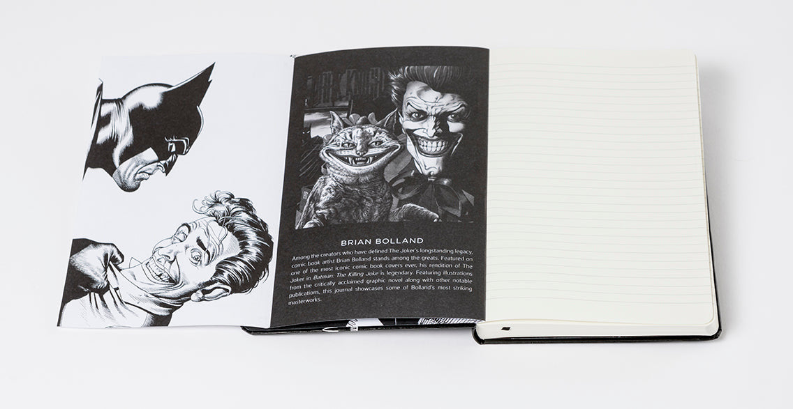 DC Comics: The Joker Hardcover Ruled Journal: Artist Edition inside page 5