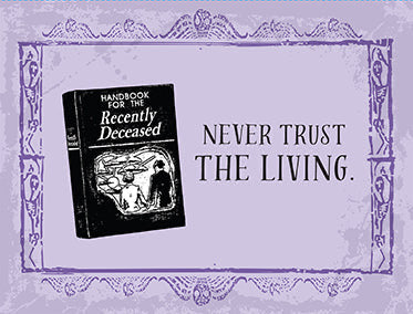 Beetlejuice: Handbook for the Recently Deceased Deluxe Note Card Set (With Keepsake Book Box) inside page 3