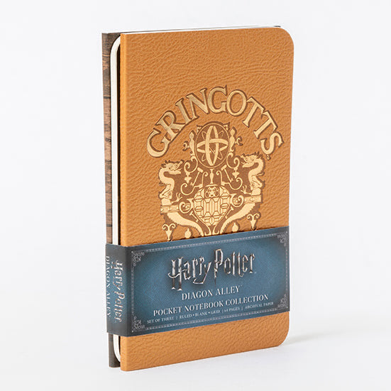 Harry Potter: Diagon Alley Pocket Notebook Collection (Set of 3) inside page 1