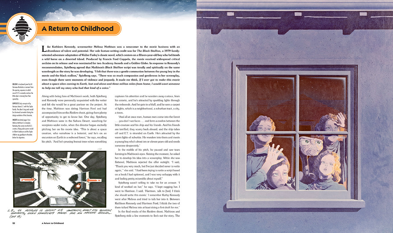 E.T. the Extra-Terrestrial: The Ultimate Visual History inside page 1