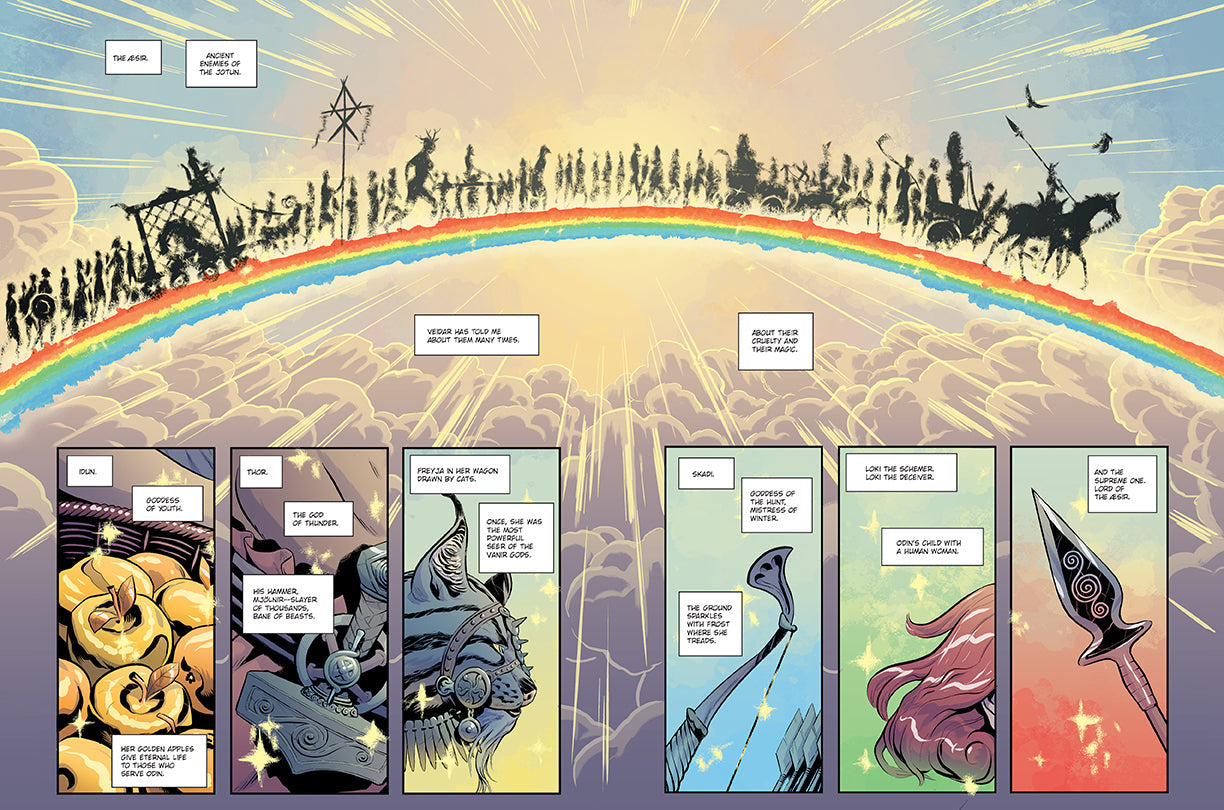 Vei, Vol. 1 inside page 4
