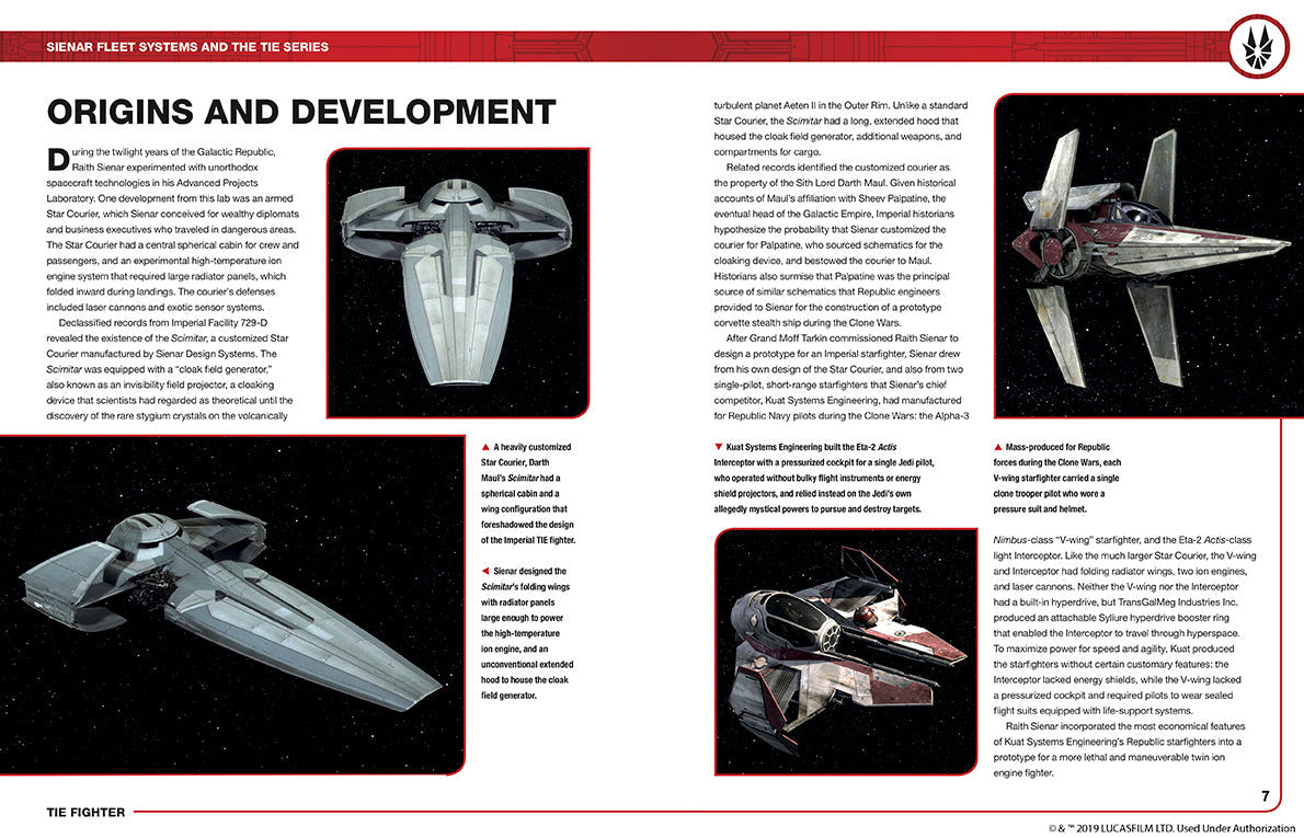Star Wars: TIE Fighter inside page 1