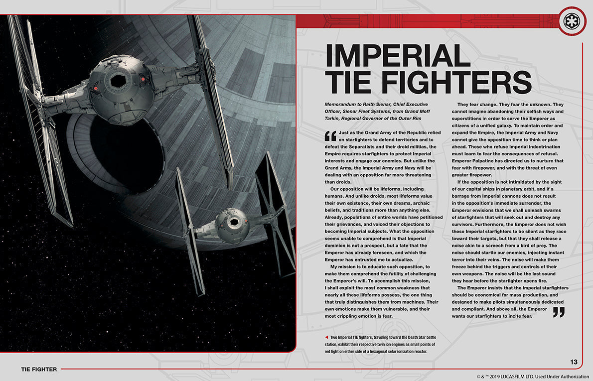 Star Wars: TIE Fighter inside page 2