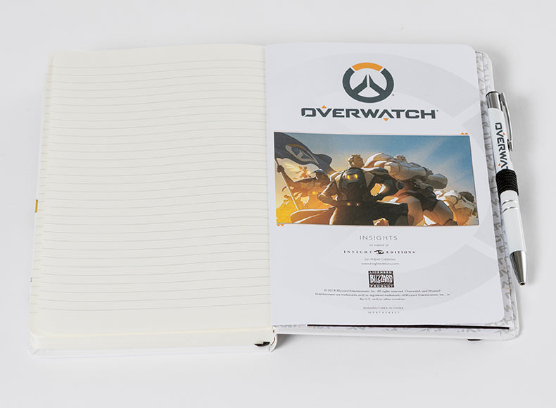 Overwatch: Hardcover Ruled Journal With Pen inside page 3