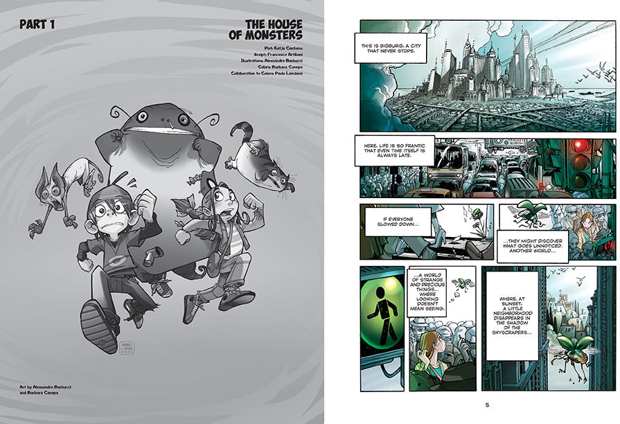 Monster Allergy, Vol. 1 inside page 1