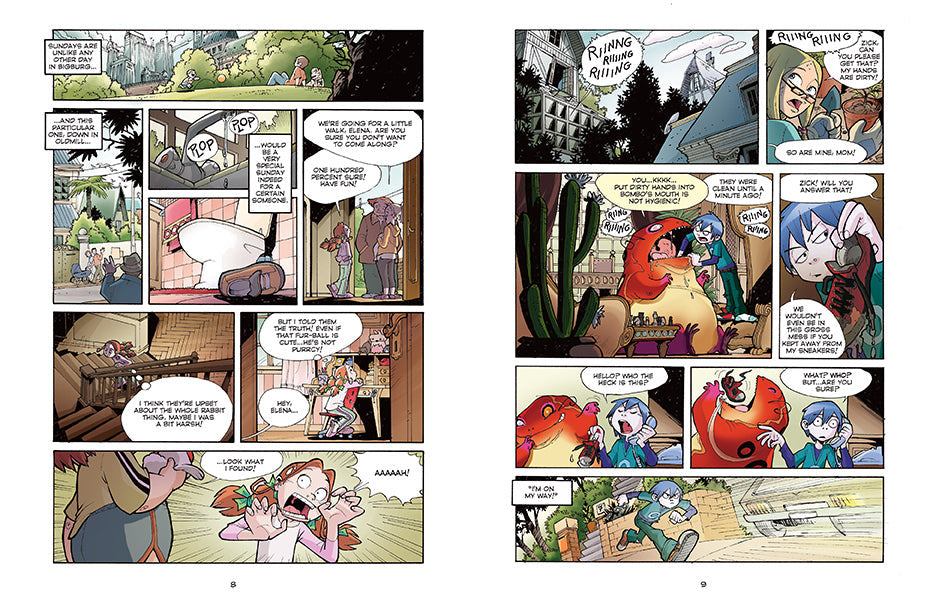 Monster Allergy, Vol. 2 inside page 3