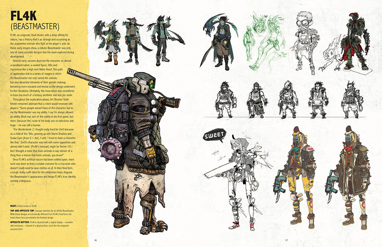 Art of Borderlands 3 inside page 1