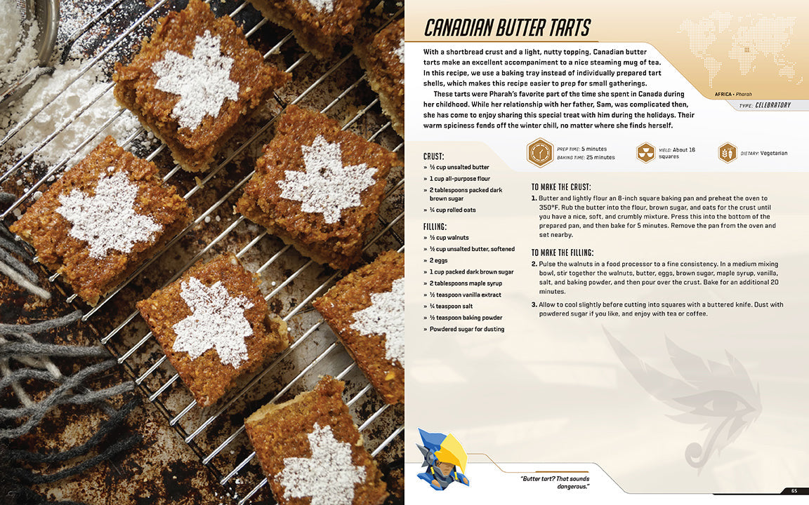 Overwatch: The Official Cookbook inside page 4