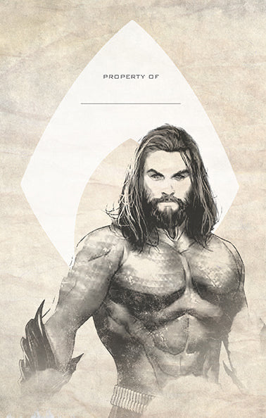 Aquaman Hardcover Ruled Journal inside page 1