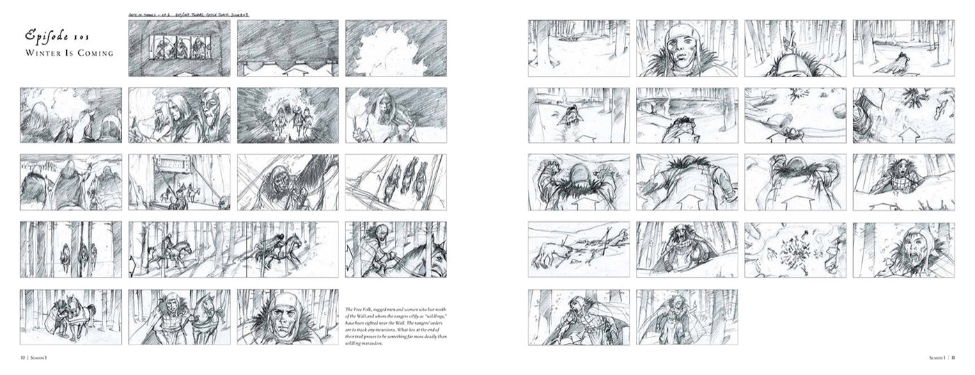 Game of Thrones: The Storyboards inside page 5