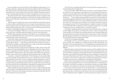 Plum Village: An Artist's Journey inside page 2