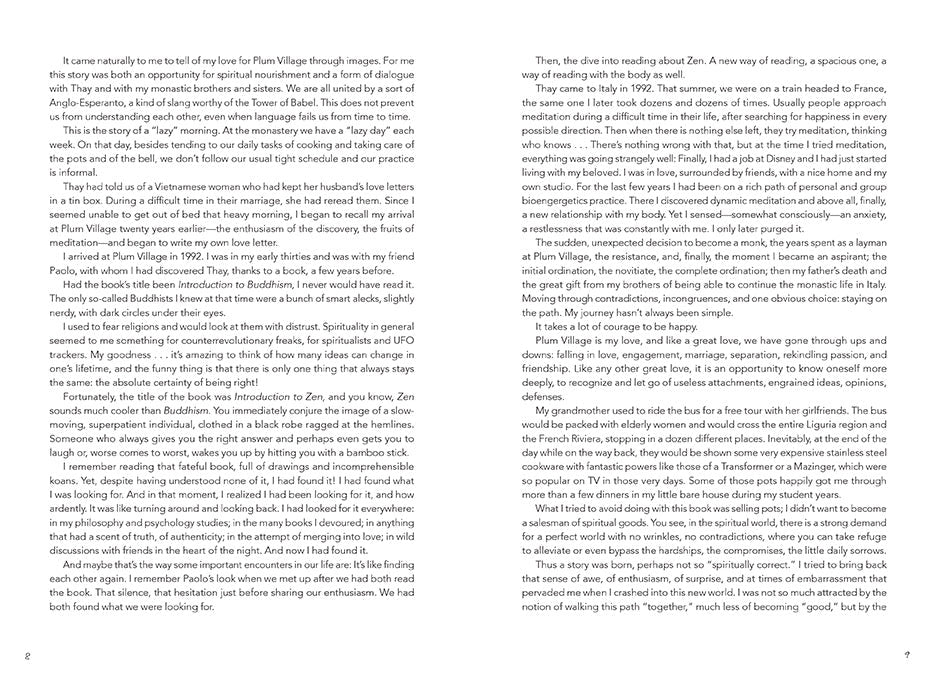 Plum Village: An Artist's Journey inside page 2