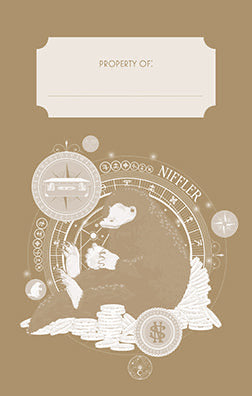 Fantastic Beasts: The Crimes of Grindelwald: Niffler Ruled Pocket Journal inside page 1