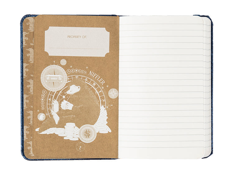 Fantastic Beasts: The Crimes of Grindelwald: Niffler Ruled Pocket Journal inside page 3