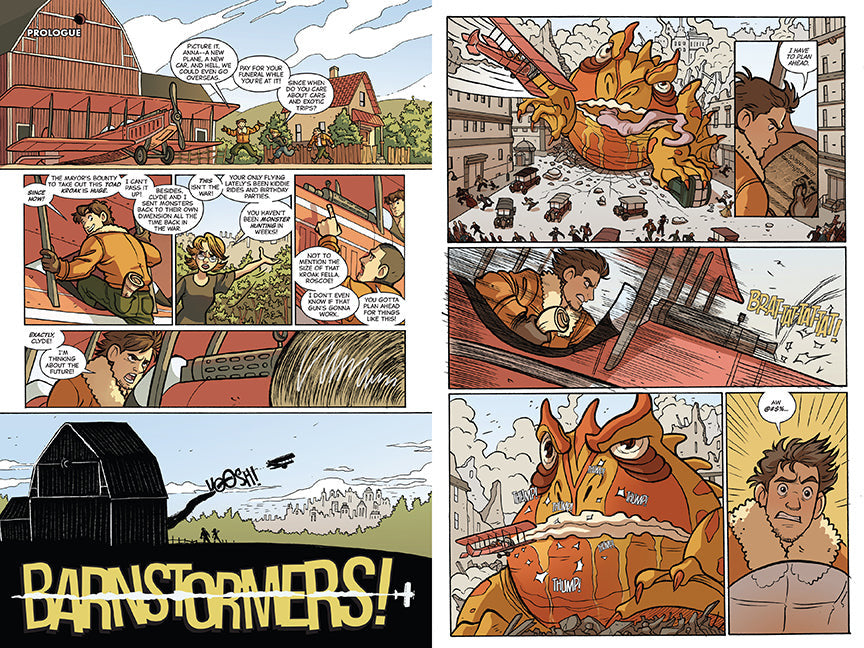 Barnstormers, Vol. 1 inside page 1