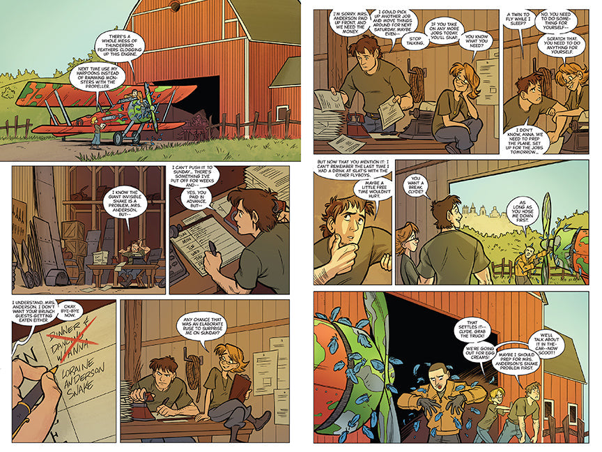 Barnstormers, Vol. 1 inside page 4