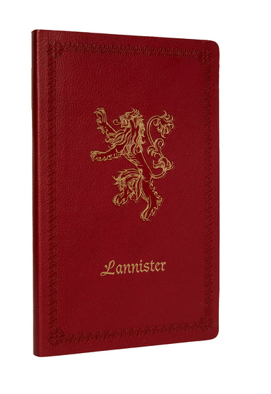 Game of Thrones: House Lannister Ruled Notebook inside page 2