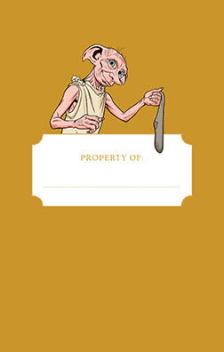 Harry Potter: Dobby Ruled Pocket Journal inside page 1
